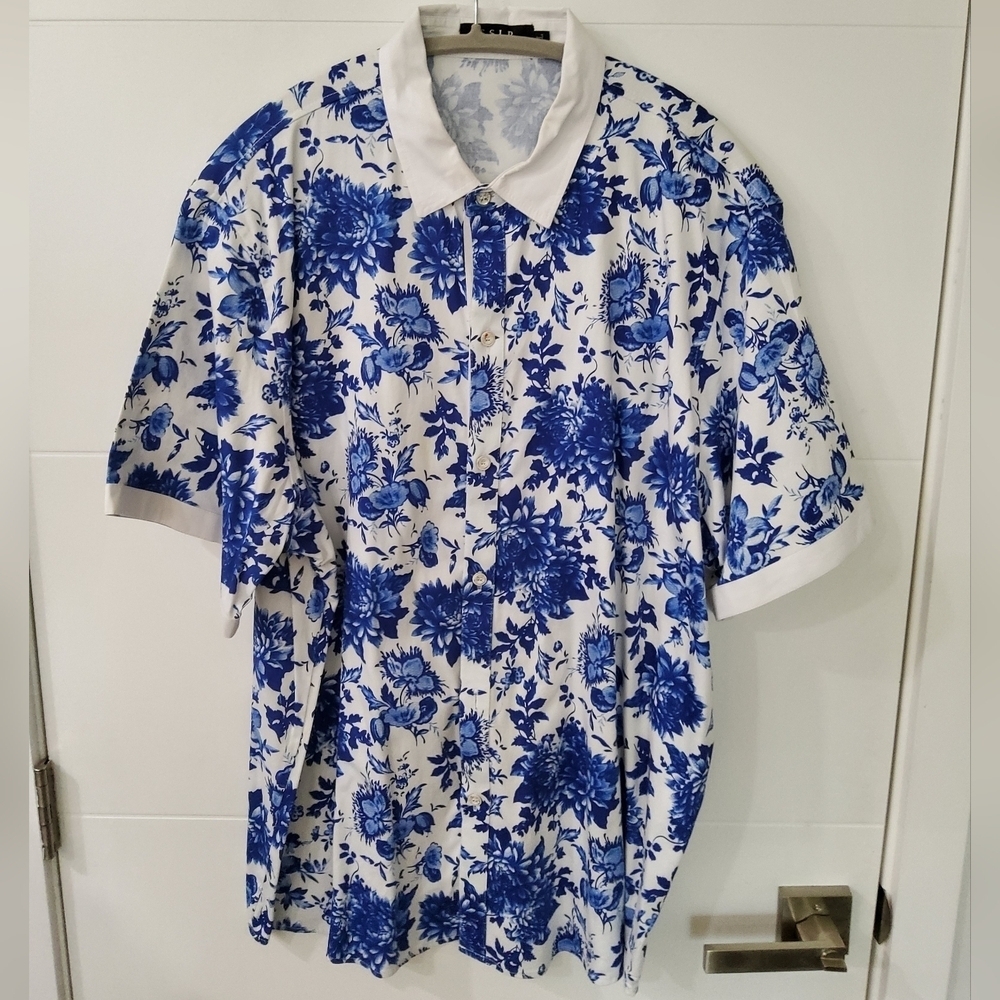 SSLR Men's Collection Cotton Shirt Size XL